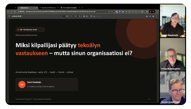 Näkyvyydestä liikevaihdoksi - webinaarisarja osa 2/8